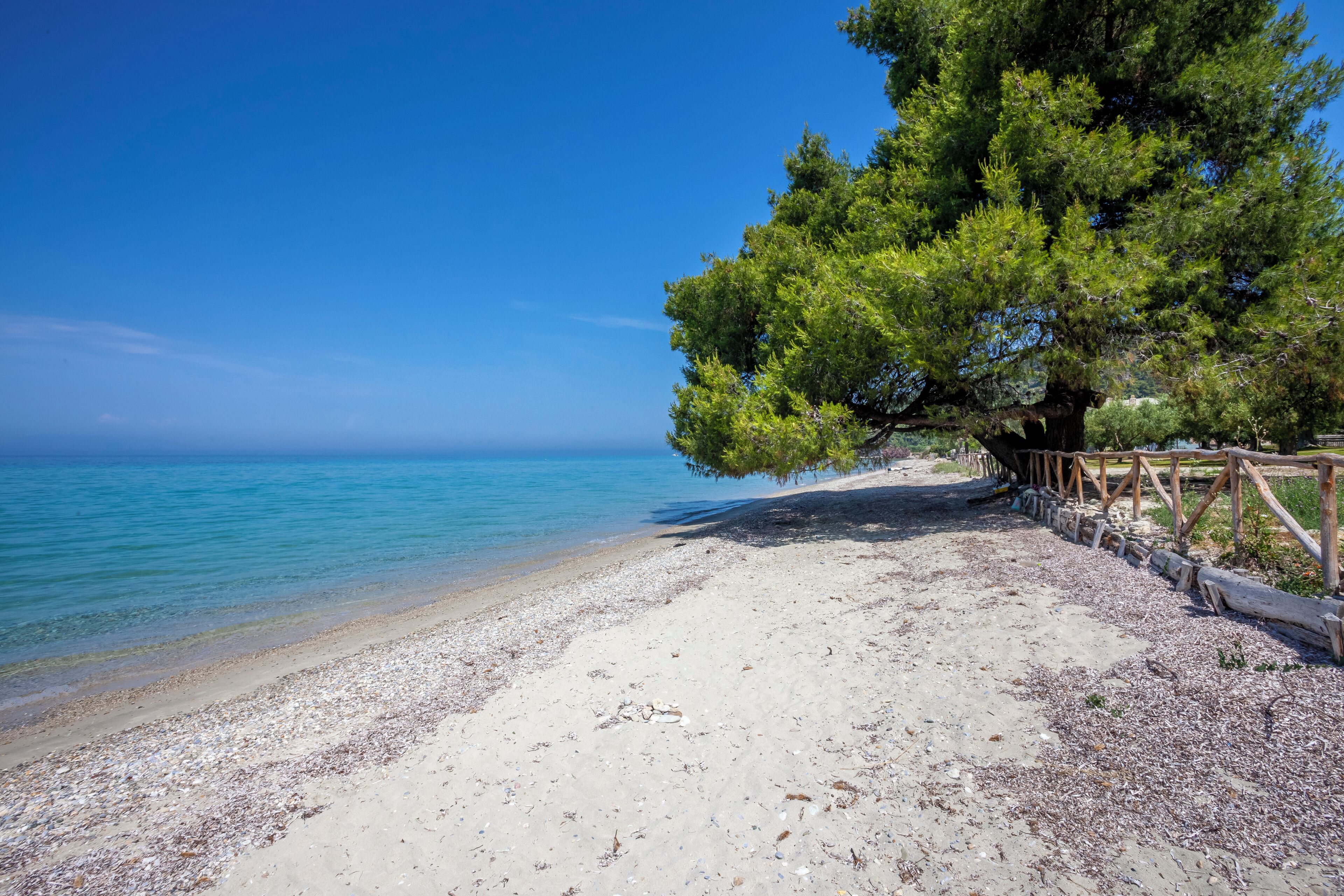 Am Strand, Strandtücher