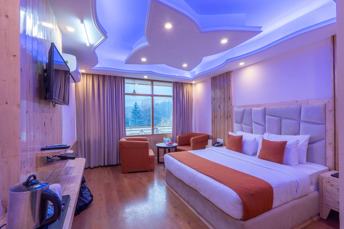 尊荣双人房 | 埃及棉床单、高档床上用品、Select Comfort 床、免费 WiFi