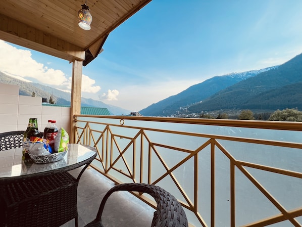 Vue depuis le balcon