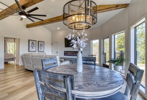 Cabin, 2 Bedrooms | Dining - Mountain Valley Revival - Brand New Renovations, Close To Town, Panoramic Mountain Views!! 2 Bedroom Cabin by RedAwning (Pigeon Forge)