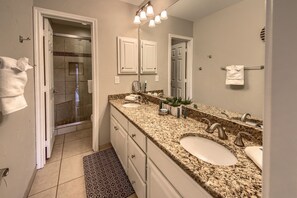 Condo, 3 Bedrooms | Bathroom | Towels - Cw B202 Camp Warnecke B202 3 Bedroom Condo by RedAwning (New Braunfels)