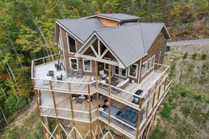Cabane, 4 chambres | Extérieur
