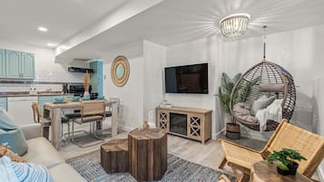 TV, video games, offices