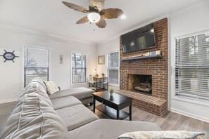 Smart TV, foosball, table tennis