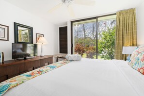 1 bedroom, iron/ironing board, travel crib, free WiFi
