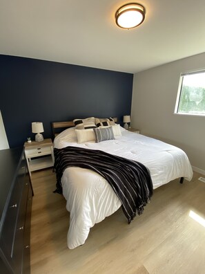 5 bedrooms, iron/ironing board, travel cot, free WiFi