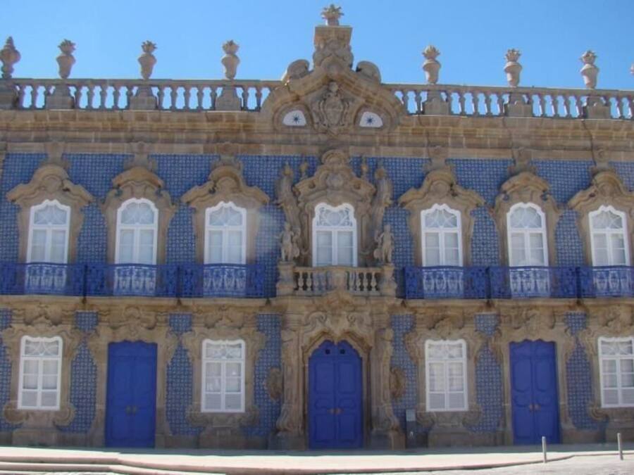 Vue sur le paysage depuis l’hébergement
