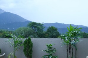 Uitzicht vanuit accommodatie