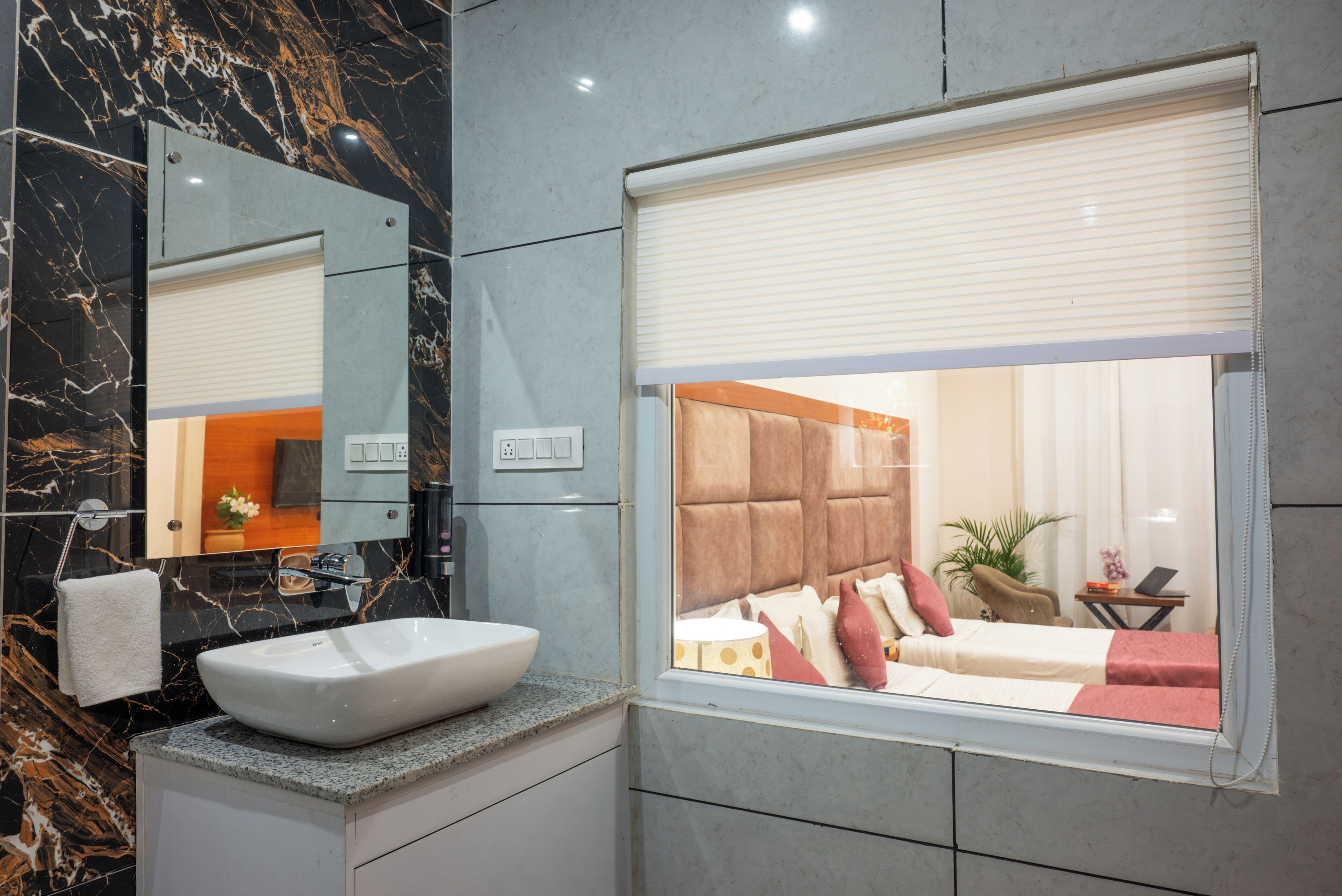 Kolmen hengen junior-huone | Kylpyhuone | Pyyhkeet