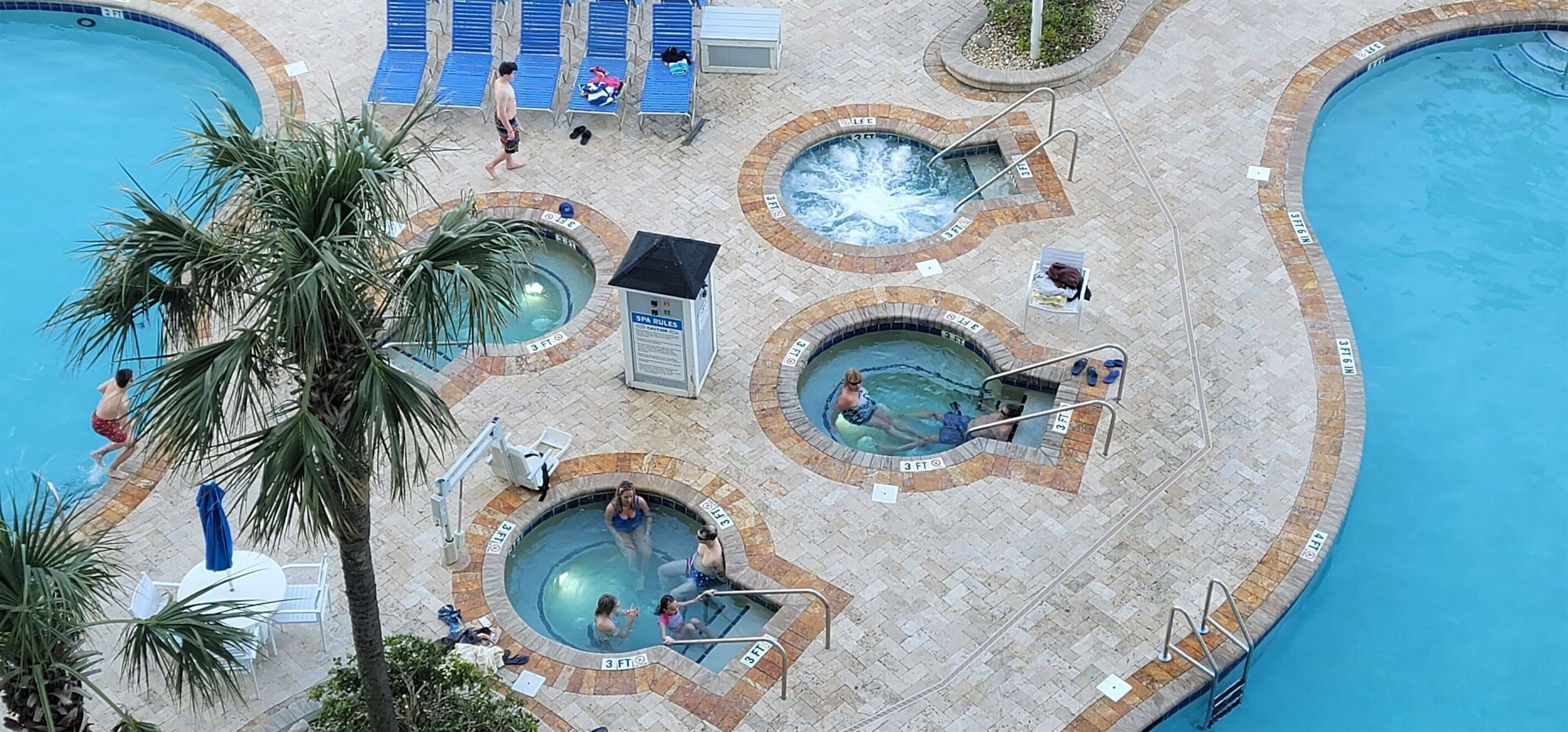 Indoor pool, a heated pool