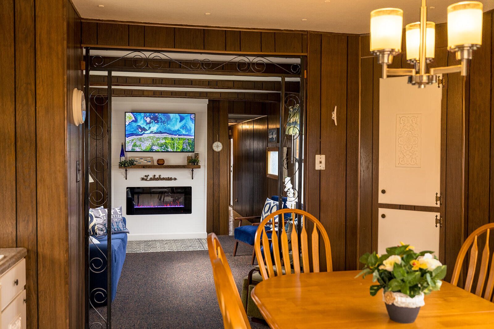 Waterfront tiny home with private dock