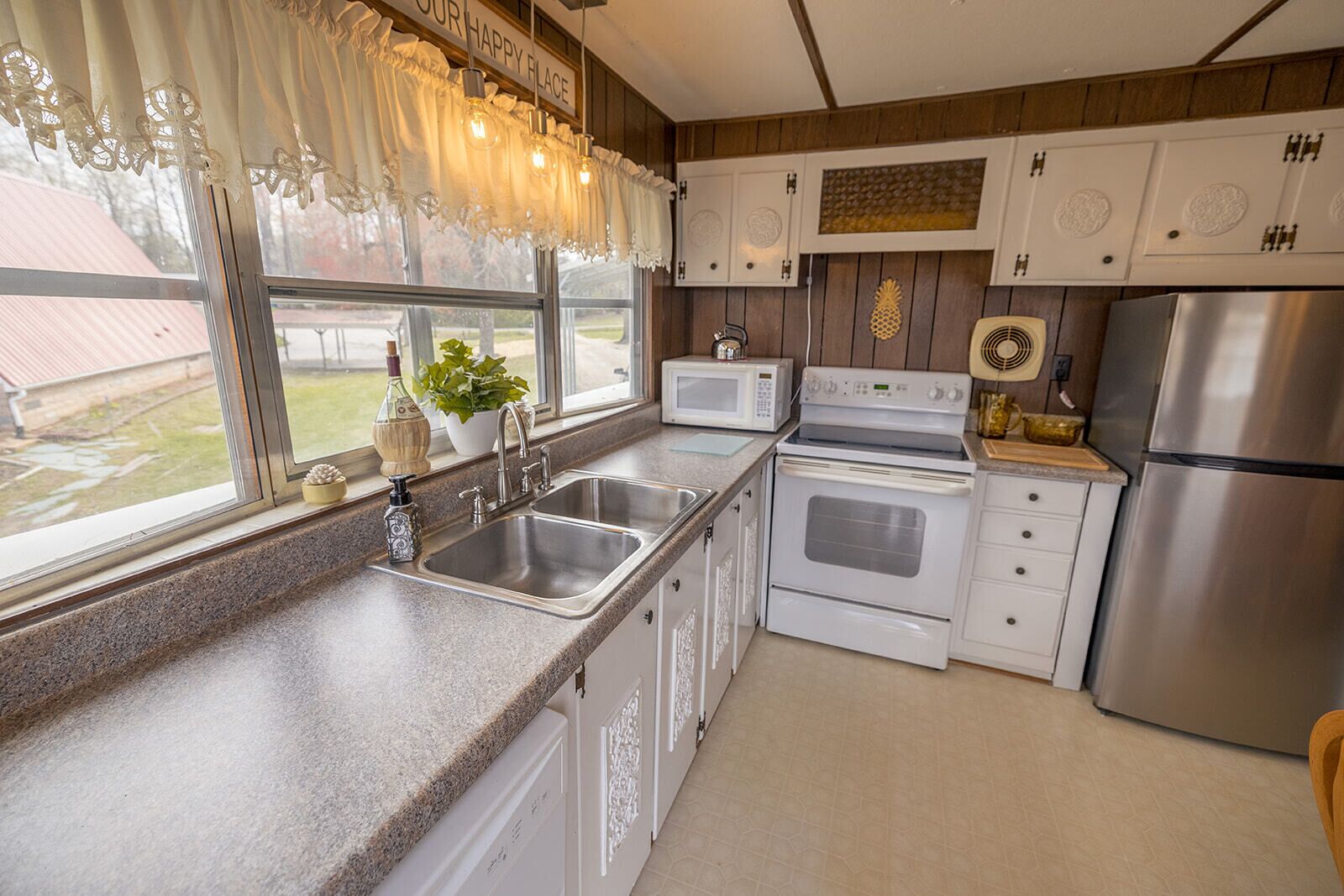 Waterfront tiny home with private dock