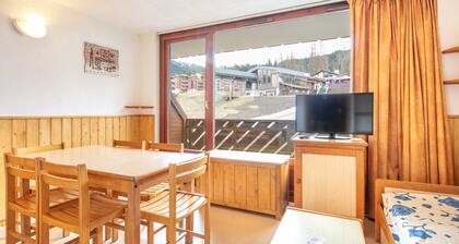 Appt au pied des pistes 4/6 pers, avec balcon