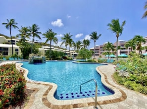 An infinity pool
