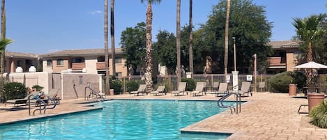 Außenpool, beheizter Pool