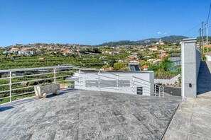 Blick von der Unterkunft