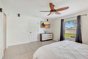 3 dormitorios, tabla de planchar con plancha, wifi gratis y ropa de cama