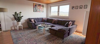Apartment above the mountain road
