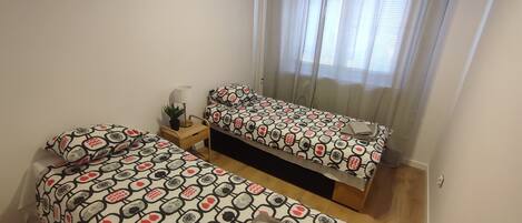 1 bedroom, desk, soundproofing, iron/ironing board