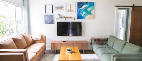 Smart TV, caminetto