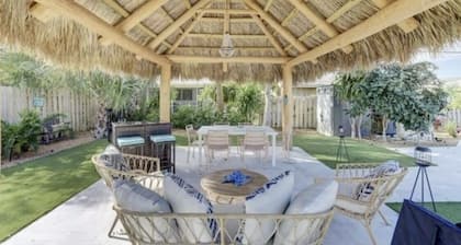 Less than a Mile to the beach! Walk to shops and beach! Villa pool house dream!