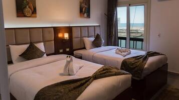 Panoramic Apartment, 2 Bedrooms, Sea View | 2 bedrooms, Select Comfort beds, in-room safe, individually furnished