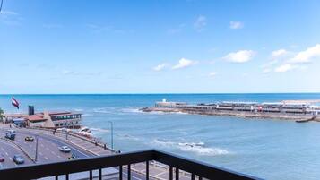 Panoramic Apartment, 2 Bedrooms, Sea View | Balcony