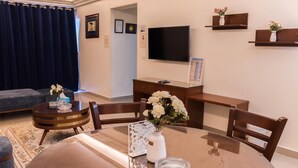 Panoramic Apartment, 2 Bedrooms, Sea View | Living area - Gleem Luxury Apartments  (Alexandria)