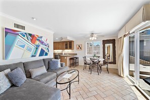TV, fireplace, DVD player