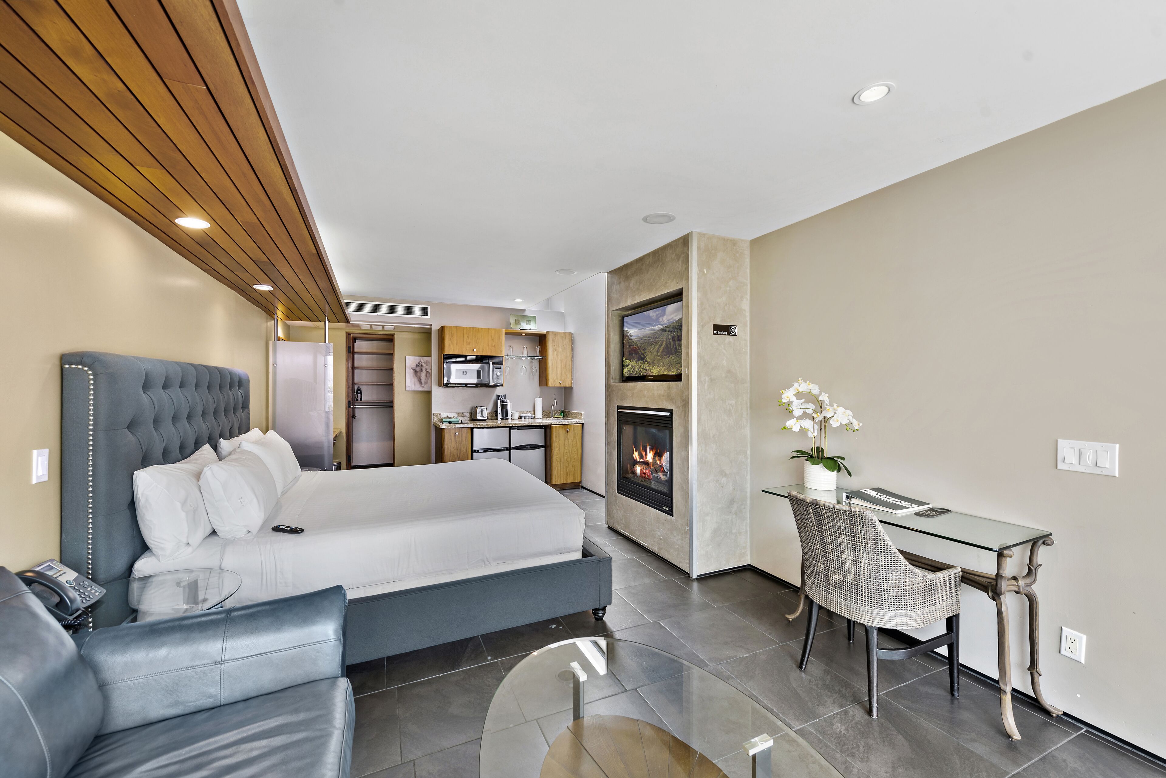 Surf, Swim, Cook: The Ultimate Laguna Beach Vacation at Our King Room.