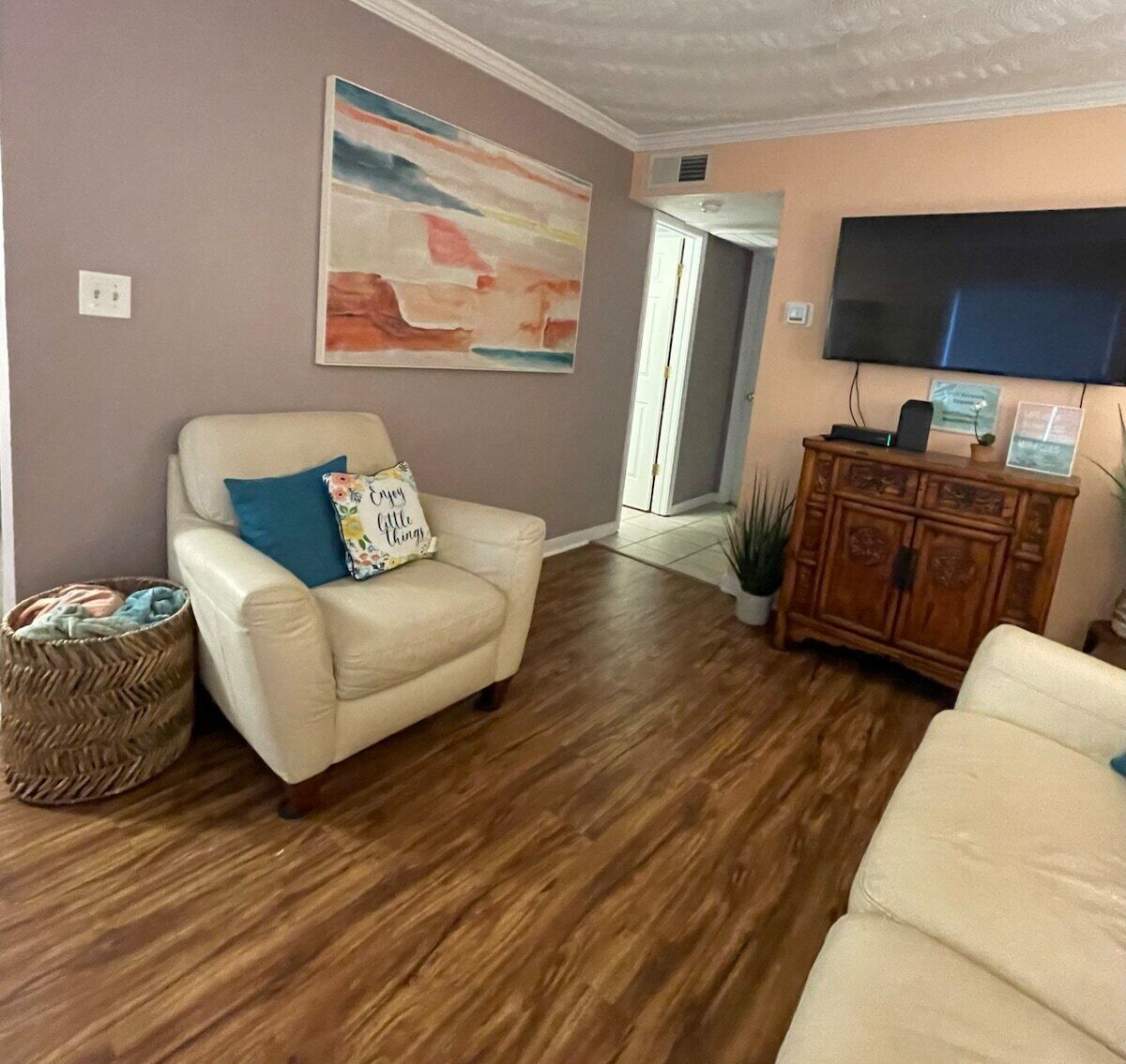 Condo steps from the Beach!