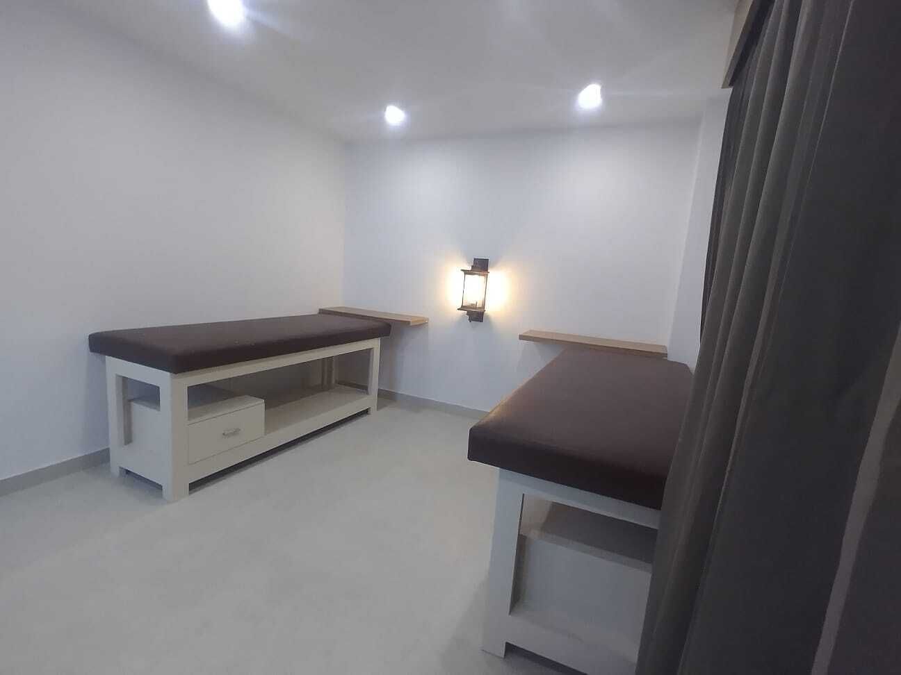 双人护理室、湿蒸房、深层组织按摩