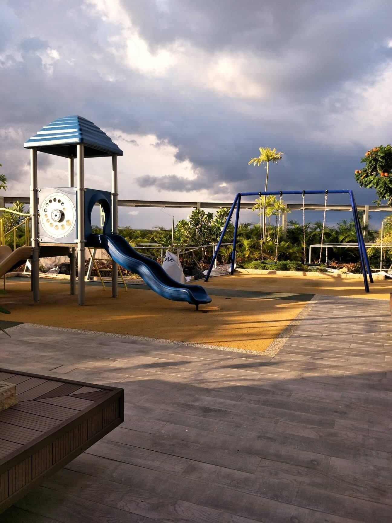 Children's play area - outdoor