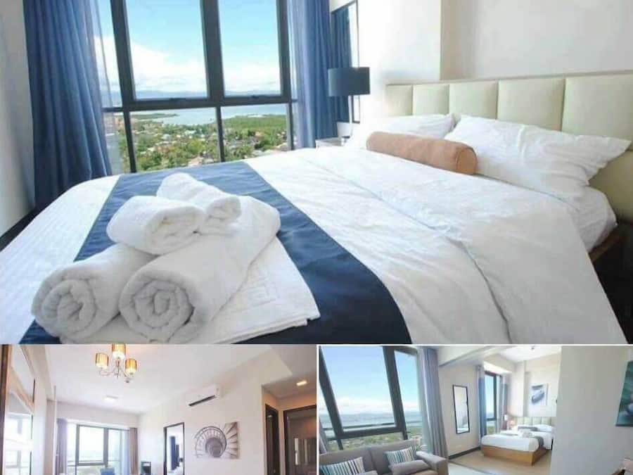 Decoración personalizada, muebles diferentes y cortinas blackout