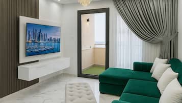 Chalet, 2 Bedrooms, Accessible, Smoking | Living room