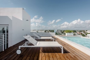 Apartment, 1 Bedroom | Pool | Outdoor pool - Great Located Modern Studio-sea View Rooftop Pool (Playa del Carmen)