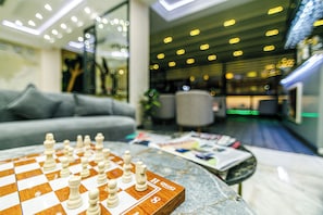 Lounge i lobbyen