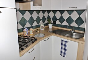 公寓, 1 间卧室, 海洋景观 | 住宿内部