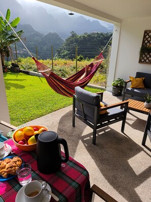 Opções para refeição ao ar livre