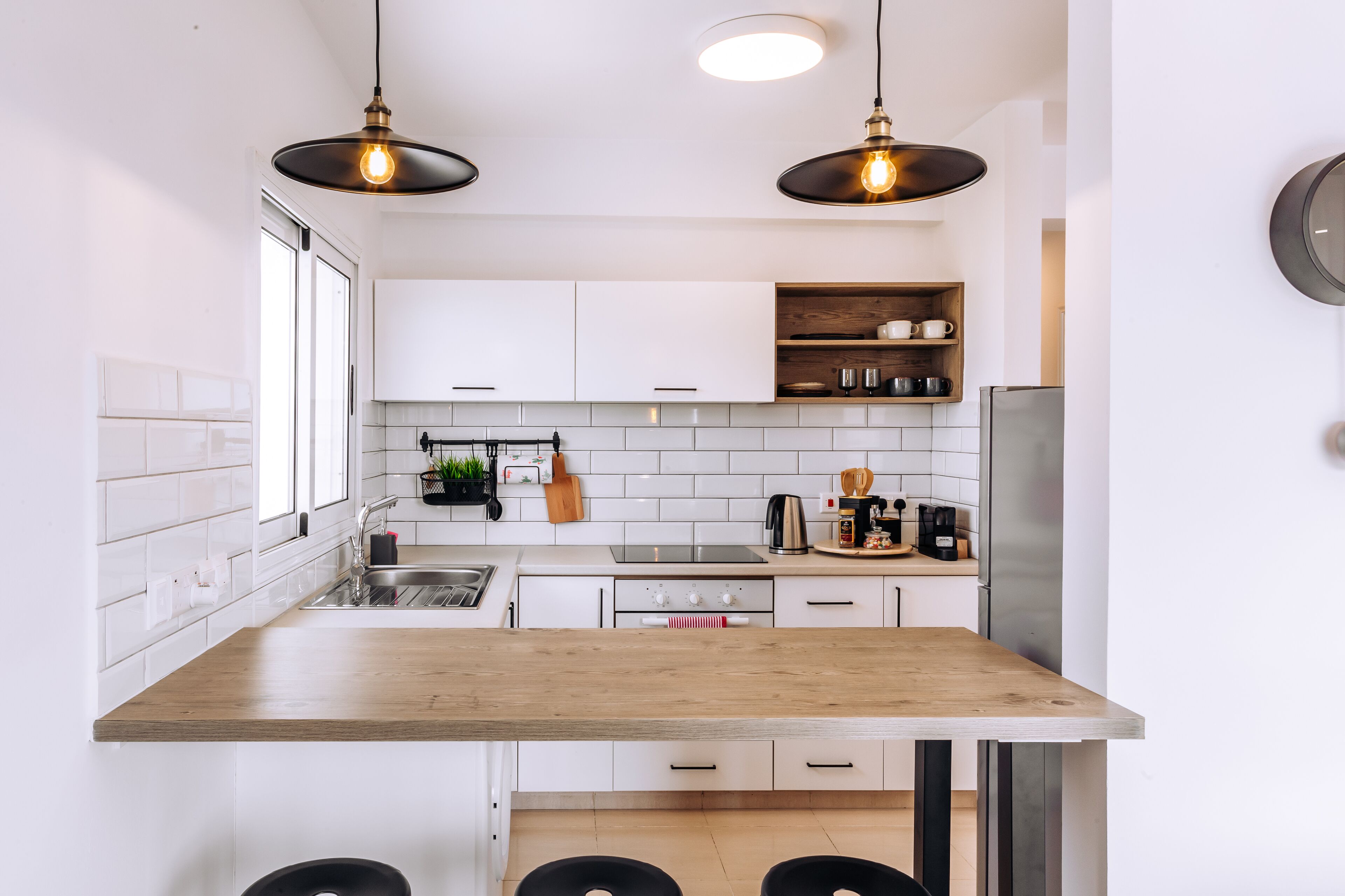 Appartamento, 2 camere da letto, balcone, vista città | Interni