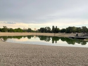 Chambre, 1 chambre, vue jardin | Plage