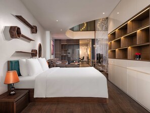 全景套房 | 遮光窗簾/窗簾、隔音、熨斗/熨衫板、免費 Wi-Fi