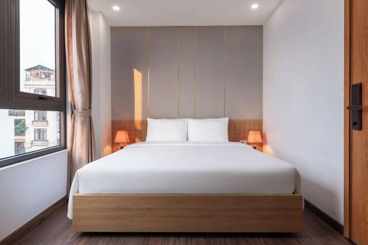 1 quarto, cortinas blackout, quartos à prova de som