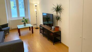 Apartment, 1 Schlafzimmer, Stadtblick | Wohnbereich