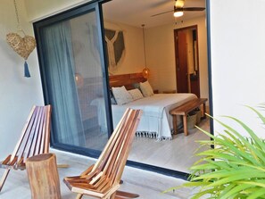 Apartamento, 2 habitaciones, balcón, vistas al jardín | 2 dormitorios