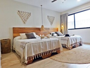 Appartement, 2 chambres, balcon, vue jardin | 2 chambres