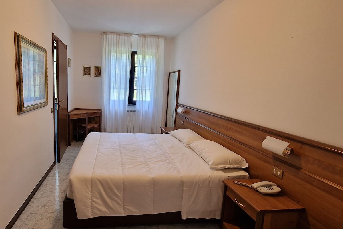 Down comforters, desk, iron/ironing board, free WiFi