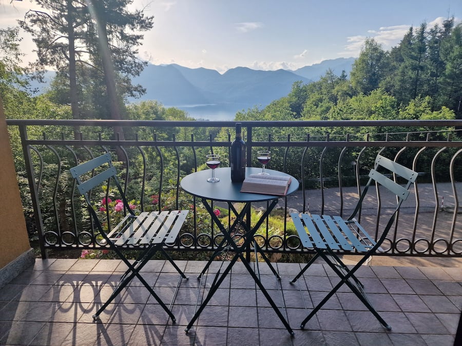 Panoramic Double Room, Balcony, Lake View | Terrace/patio