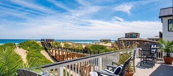 Coastline Haven Oceanfront | OBX Pier | Pool • Spa • Elevator