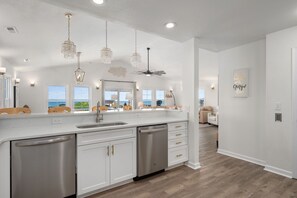 Interior - NY Sale: Coastline Haven Oceanfront | OBX Pier | Pool • Spa • Elevator (NAGS HEAD)